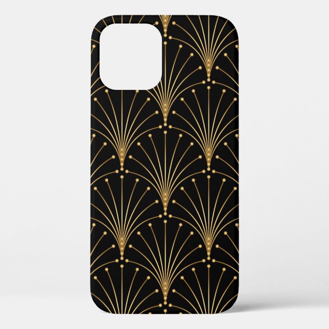 Gold and black pattern. Luxury background Case-Mate iPhone Case (Back)