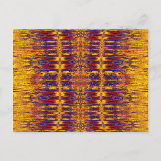 GOLD AND BLUE NASMA 10 POSTCARD