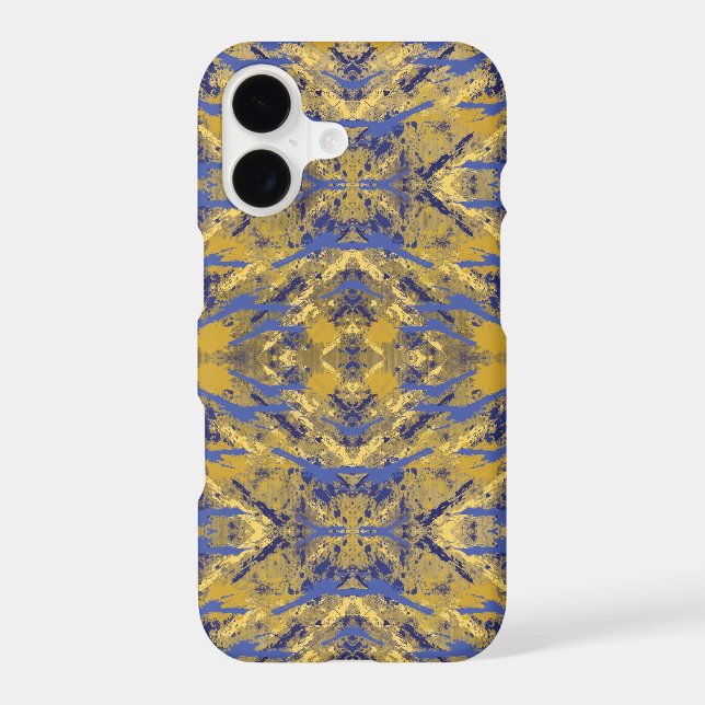 Gold and Blue Splash (Back)