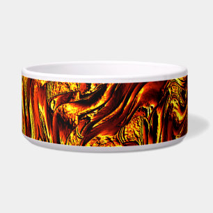 Gold and coral or vivid red texture
