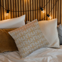 Gold and Cream Mid Century Modern