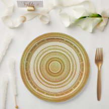 Gold and Glitter Mandala