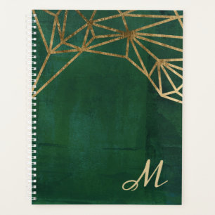 Gold and Green Jungle Web Planner