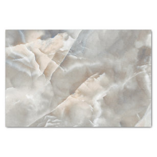 Gold and Grey Marble Tissue Paper