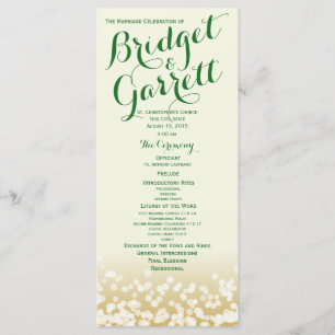 Gold and Ivory Twinkle Lights Programme