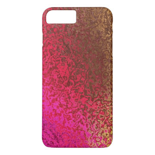 Gold and Pink Shimmer iPhone 8 Plus/7 Plus Case