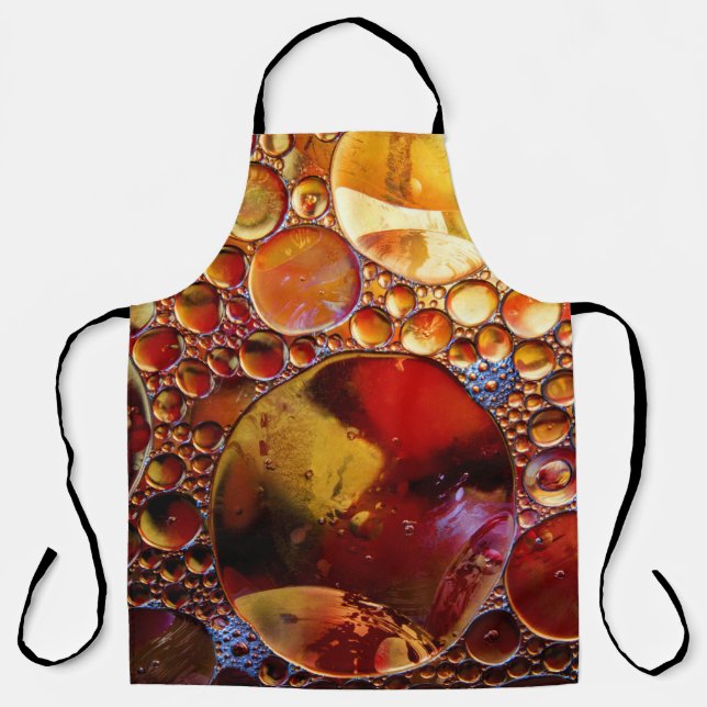 Gold and red dots apron (Front)