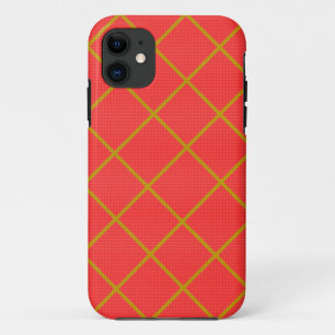 Gold and Red Phone Case