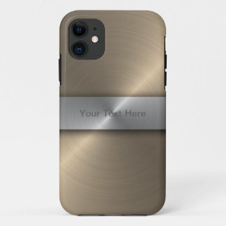 Gold And Silver iPhone 11 Case