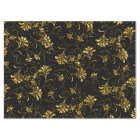 Gold and Silver Floral Pattern