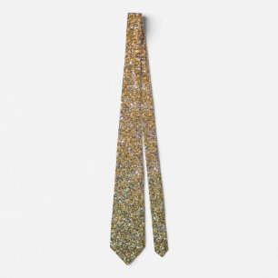 Gold and Silver Sparkle Design Tie
