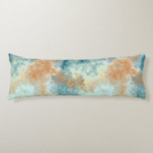 Gold and Teal Body Cushion