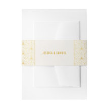 Gold and White Geometric Art Deco