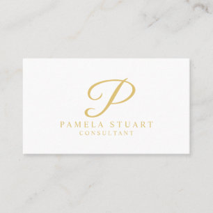 Gold and White Professional Appointment