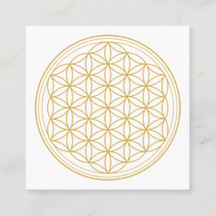 Gold and White Simple Business Card