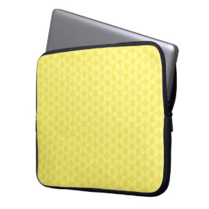 Gold and Yellow Pattern Laptop Case