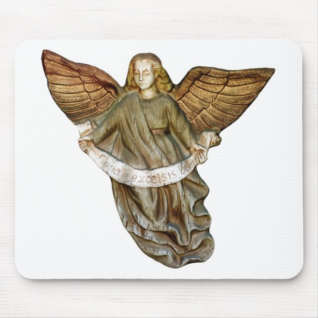 Gold Angel Mouse Mat (Front)
