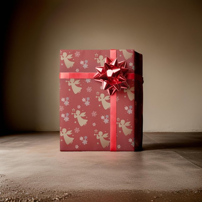 Gold Angel Wrapping Paper (Creator Uploaded)