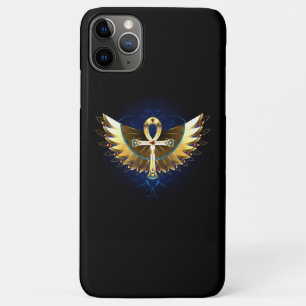Gold Ankh with Wings iPhone 11 Pro Max Case