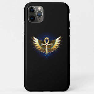 Gold Ankh with Wings iPhone 11 Pro Max Case