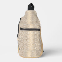 gold  arabic pattern