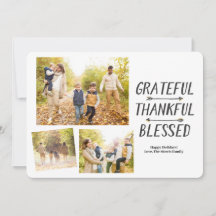 Gold Arrows Grateful Thankful Blessed 3 |