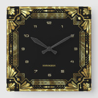 Gold Art Deco Frame