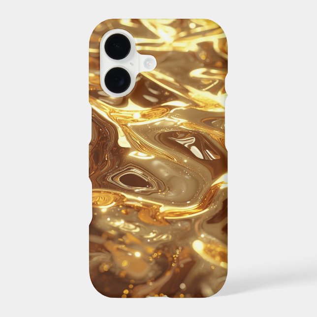 Gold Art iPhone Case Mate Protective Cover (Back)