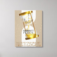 Gold Art Nouveau Introvert Philosophy quote
