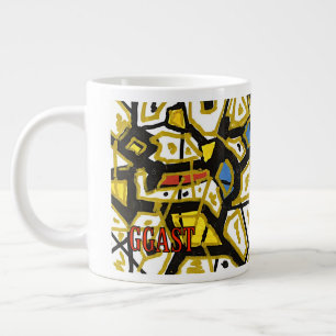 "GOLD" artistic mug