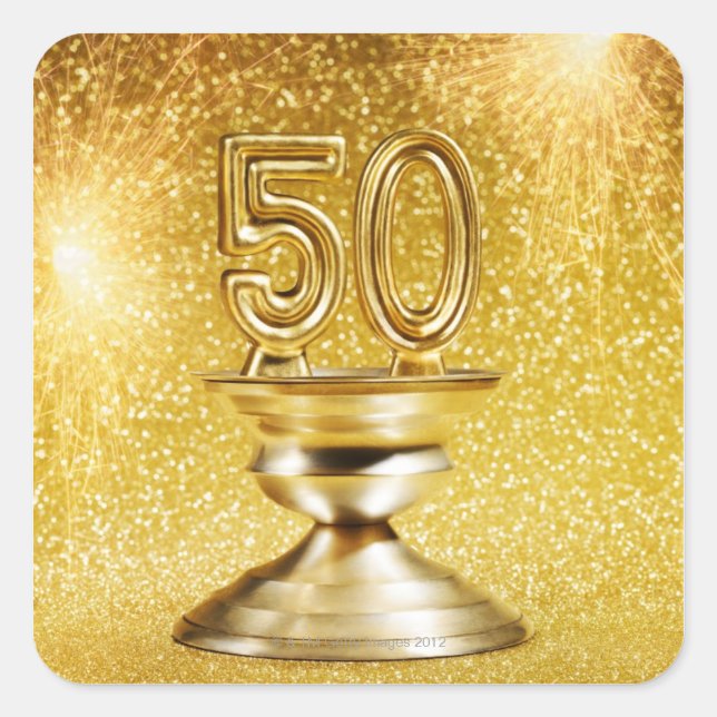 Gold Awards Square Sticker (Front)