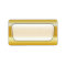 Gold Background Blank Address Labels