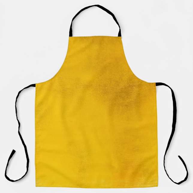 Gold background or surface and shadowbackground, b apron (Front)
