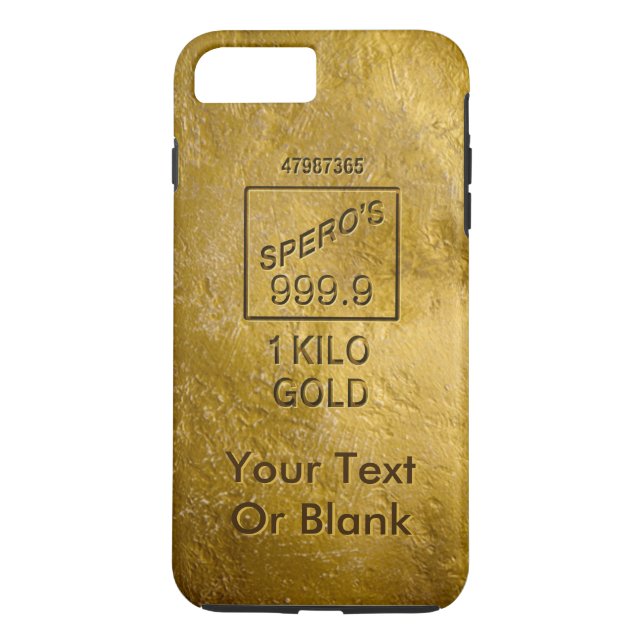 Gold Bar Case-Mate iPhone Case (Back)