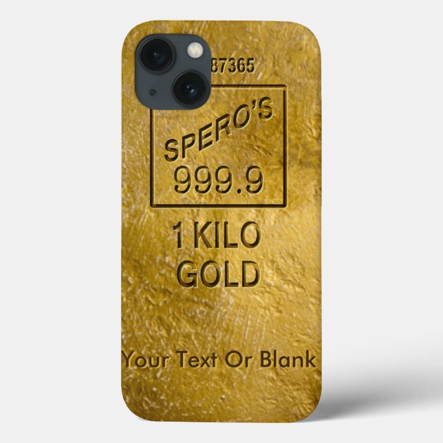 Gold Bar Case-Mate iPhone Case (Back)