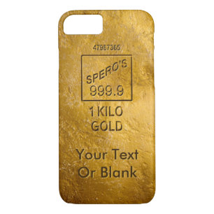Gold Bar iPhone 8/7 Case