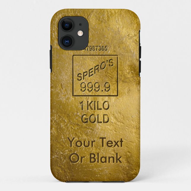 Gold Bar Case-Mate iPhone Case (Back)