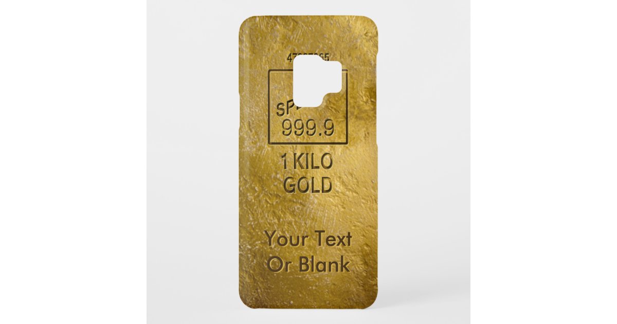 Gold Bar CaseMate Samsung Galaxy Case Zazzle