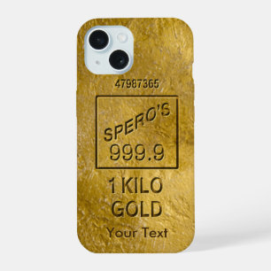 Gold Bar iPhone 15 Case