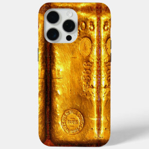 Gold Bar iPhone 15 Pro Max Case