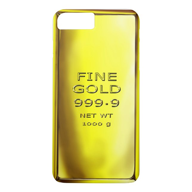 Gold Bar Phone Case (Back)