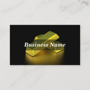 Gold Bars Business Card