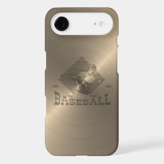 Gold Baseball Case-Mate iPhone Case (Back)