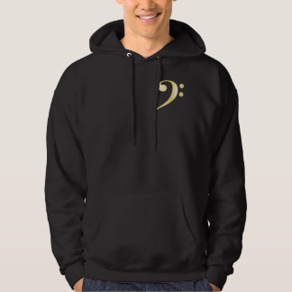 "Gold" Bass Clef Hoodie