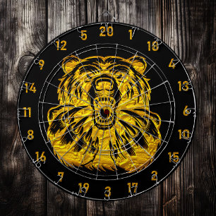 Gold Bear Dart Board for Enthusiasts