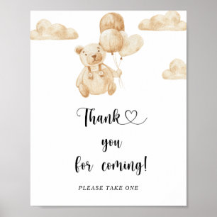 Gold Bear \ Thank you for coming  Poster