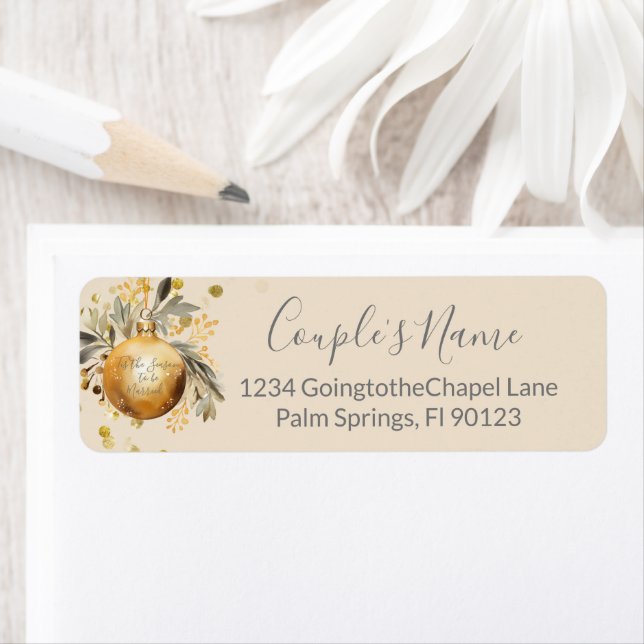 Gold Beige Christmas Wedding (Insitu)
