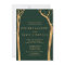 Gold Birch Trees Wedding Invitations