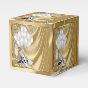 Gold Birthday Party Favour Box