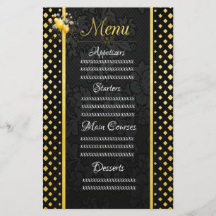 Gold/black